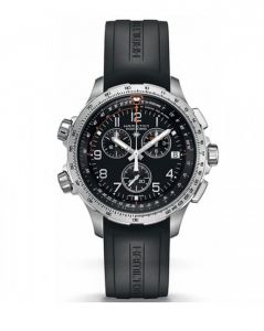 HAMILTON Khaki X-Wind GMT  Chrono Quartz H77912335